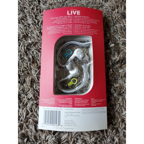 MEMOREX LIVE SPORT EC110 FLEXIBILITY AND Fun Orange New In Pkg Case Included New - Picture 4 of 9